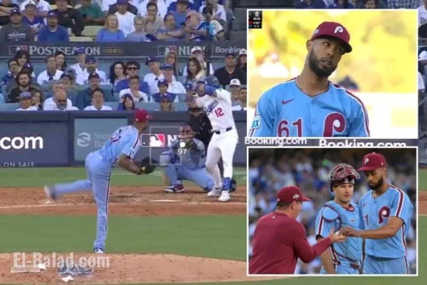 Cristopher Sanchez says umpire apologized to him for critical missed strike as Phillies’ season ends in heartbreak
