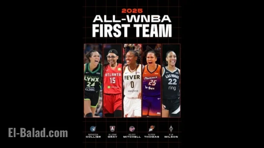 A’ja Wilson, Napheesa Collier Unanimously Chosen for 2025 All-WNBA First Team