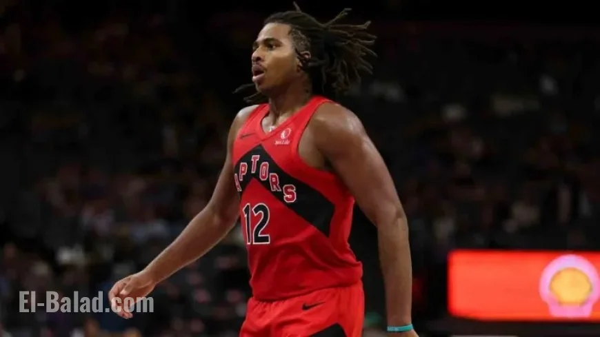 Raptors’ Murray-Boyles Leaves Celtics Game with Elbow Injury