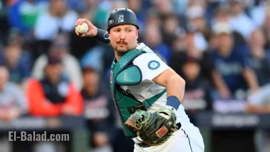 Hannah’s Message to Mariners’ Cal Raleigh During Game 4 vs. Tigers