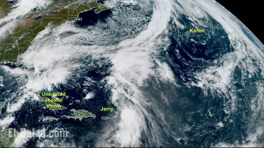 Karen Sets Record as Northernmost Named Storm in Atlantic