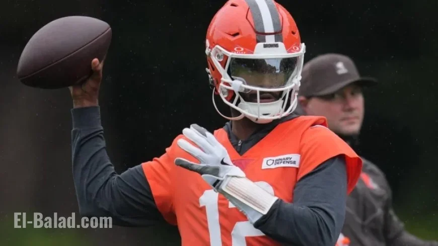 Browns Elevate Shedeur Sanders to Backup Quarterback