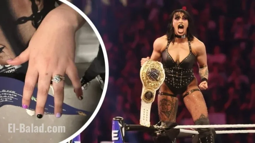 Perth Superfan Proposes to WWE Champion Rhea Ripley