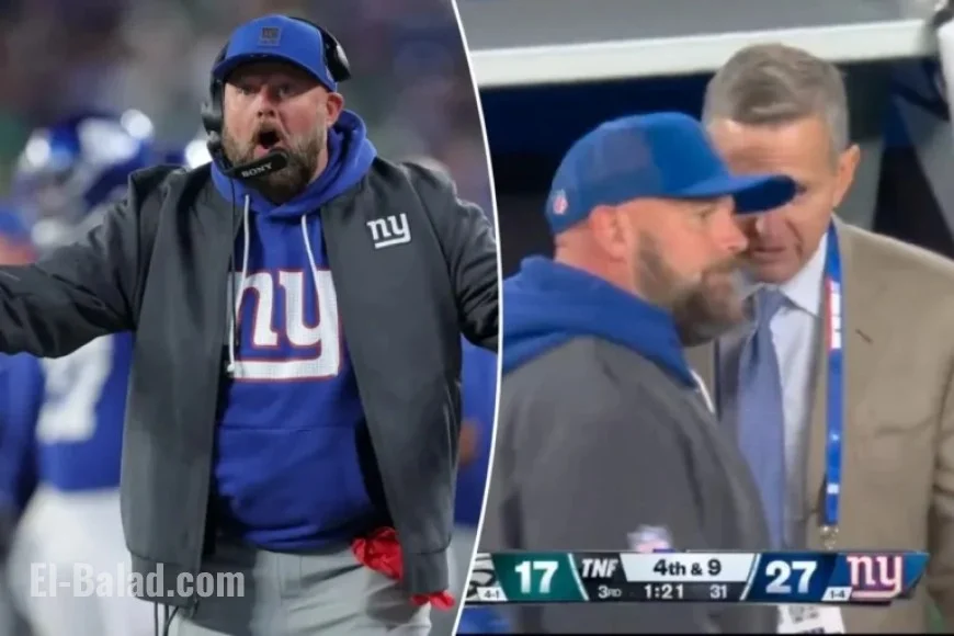 Brian Daboll Clarifies Giants Medical Tent Dispute