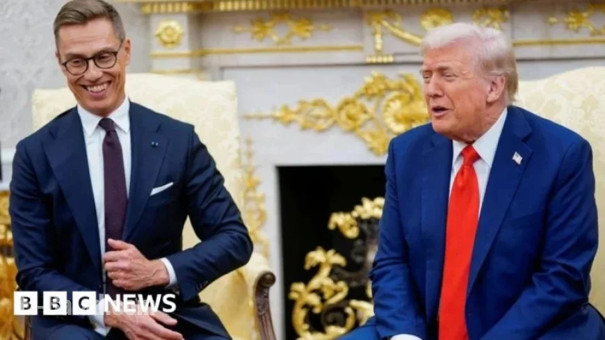 Trump and Finnish Leader Bond Through Icebreakers and Golf