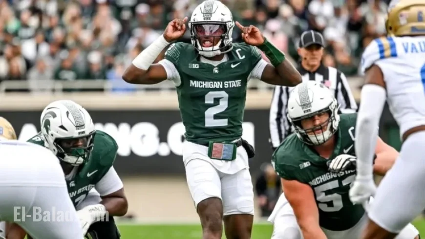 Michigan State QB Aidan Chiles Injured; Alessio Milivojevic Steps In