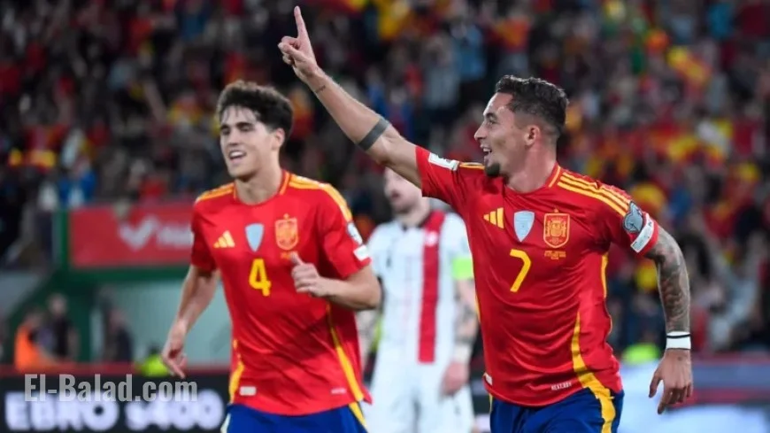 Spain vs Georgia Live: 2026 World Cup Qualifiers Coverage