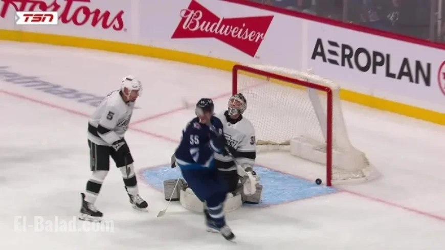 Scheifele’s Tip-in Goal Lifts Jets to Victory