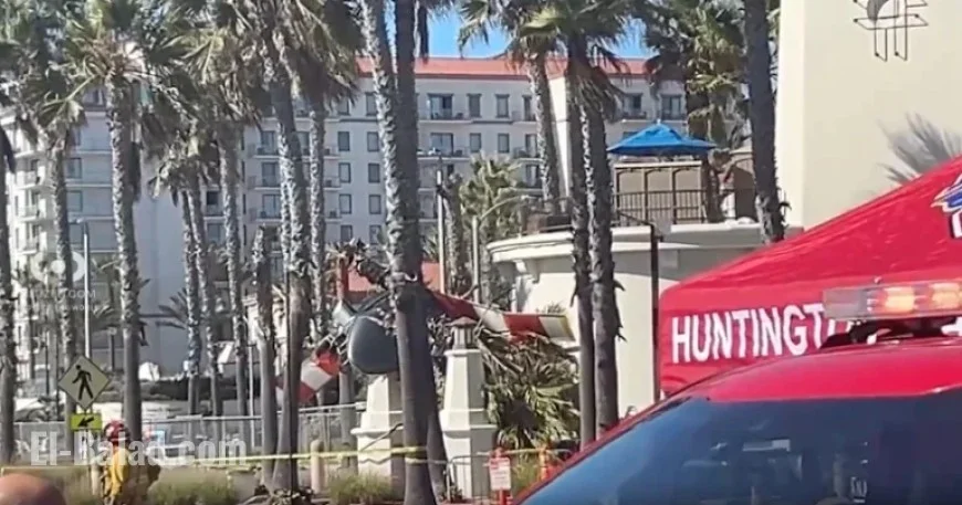 Helicopter Crash in Huntington Beach Hospitalizes Five in Busy Oceanfront Area
