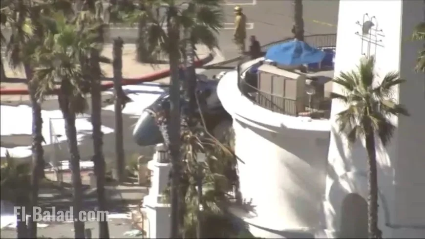 Helicopter crash in Huntington Beach: five hospitalized after afternoon incident near PCH and Huntington Street