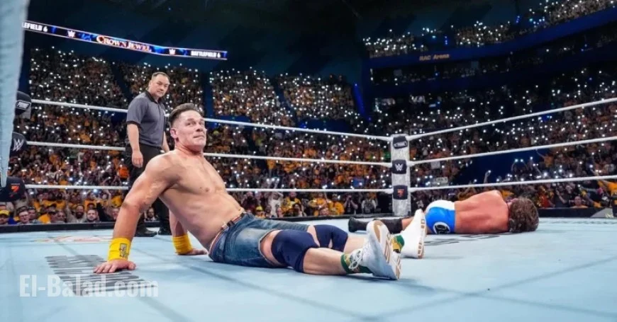 John Cena and AJ Styles Pay Tribute at WWE Crown Jewel Classic