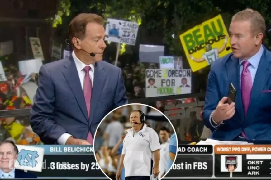 Bill Belichick Surprises Kirk Herbstreit with Call on ‘College GameDay’