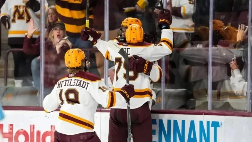Gophers and Eagles End in 2-2 Stalemate on Friday