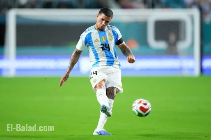Enzo Fernandez Leads Argentina to Victory in International Match