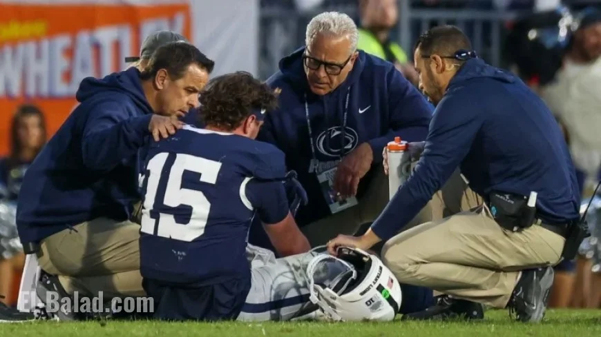 Drew Allar’s Season-Ending Injury as Penn State Falls Short