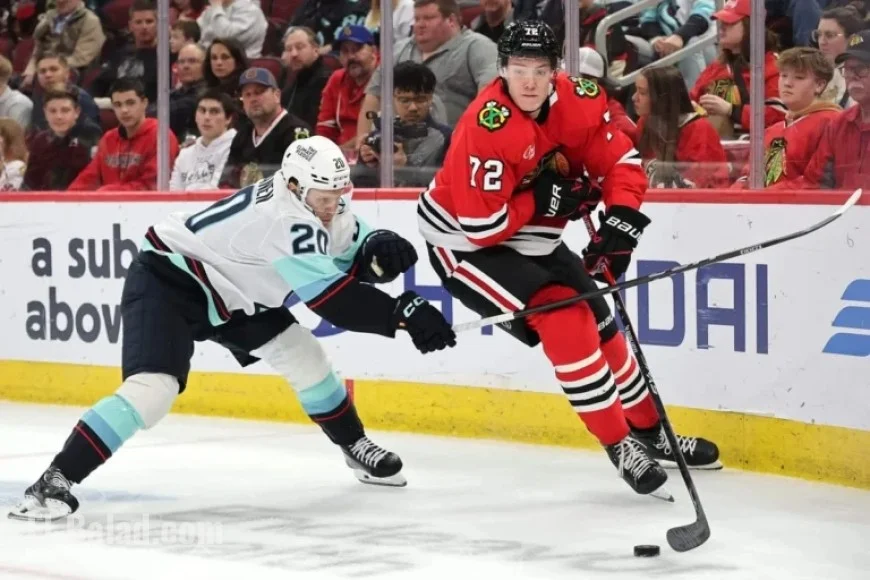 Alex Vlasic Advances On and Off Ice with Blackhawks