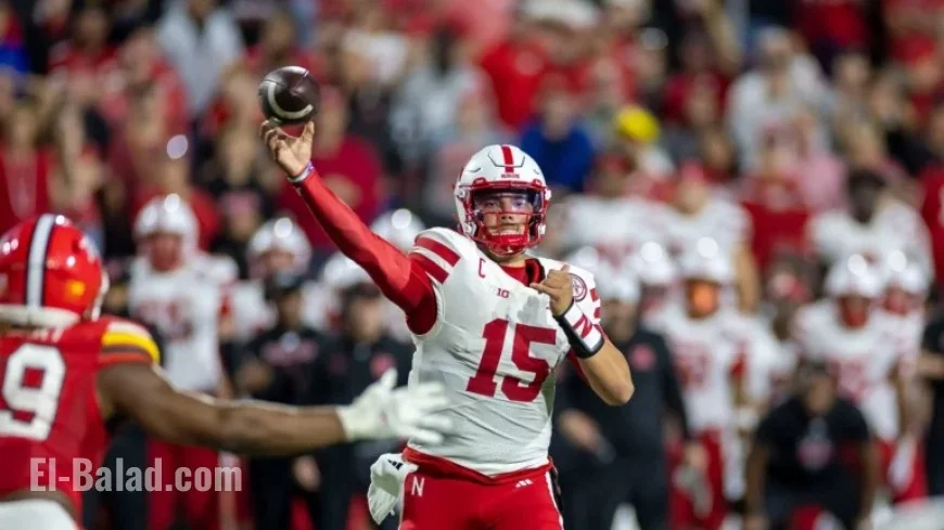 Nebraska Huskers Triumph Over Maryland with 34-31 Rally Win