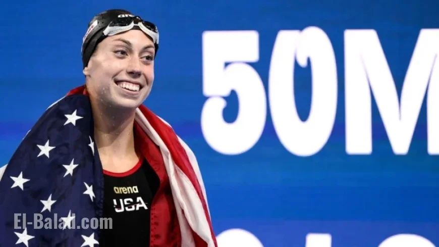 Gretchen Walsh Breaks World Record at World Aquatics Swimming Cup