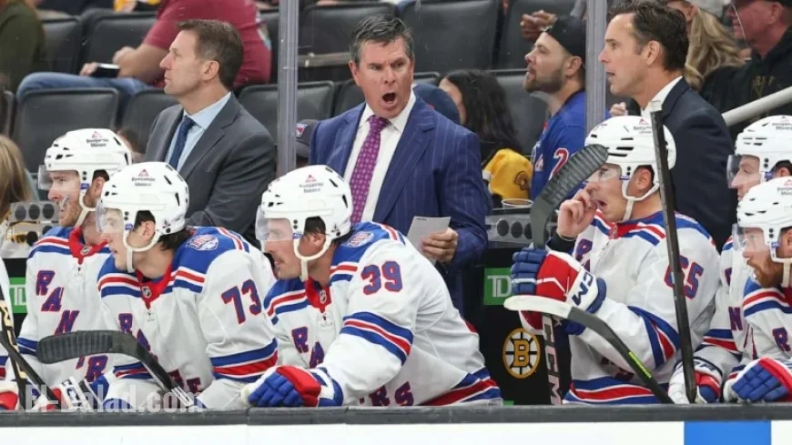 Sullivan Poised to Win Adams Trophy in First Season with Rangers