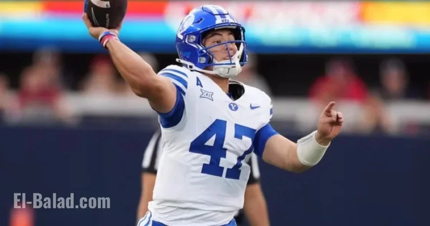 Bachmeier’s 7-yard OT TD Lifts No. 18 BYU Over Arizona to Remain Unbeaten