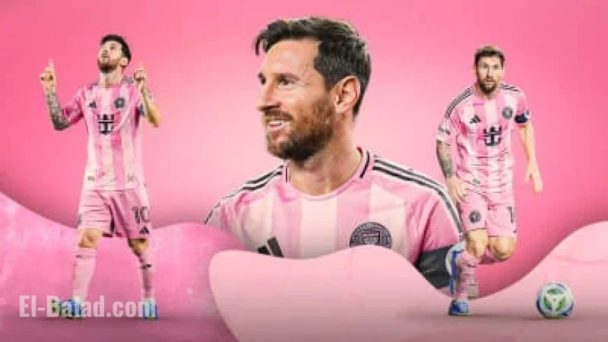 Lionel Messi Leads Golden Boot Race, Sets Another Inter Miami Record