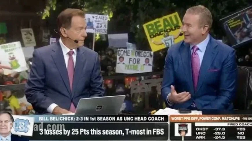 Bill Belichick Joins College GameDay in Tar Heels Future Discussion
