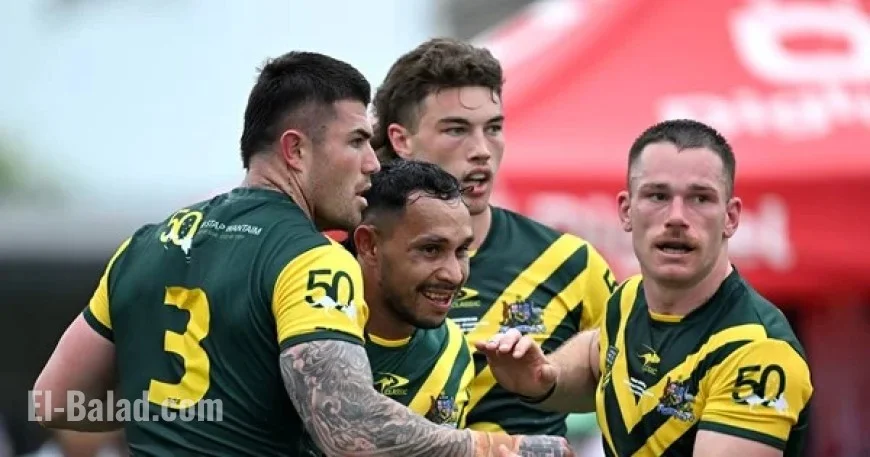 Fuller’s Four Tries Propel Aussies to Victory in Memorable PNG Clash