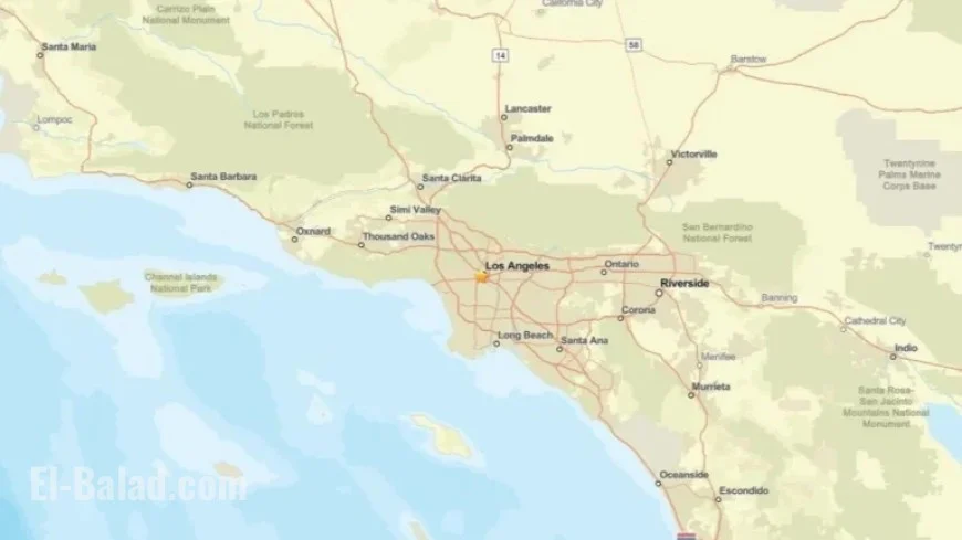 Breaking News.. 2.1 Magnitude Earthquake Now Strikes Near Los Angeles on October 12