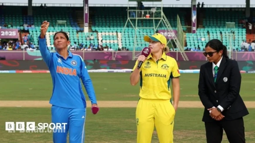 Live Updates: India vs Australia Women’s Cricket World Cup 2025 Scores & Highlights