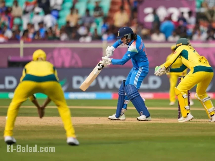 India Battles Australia in Women’s Cricket World Cup 2025 Live