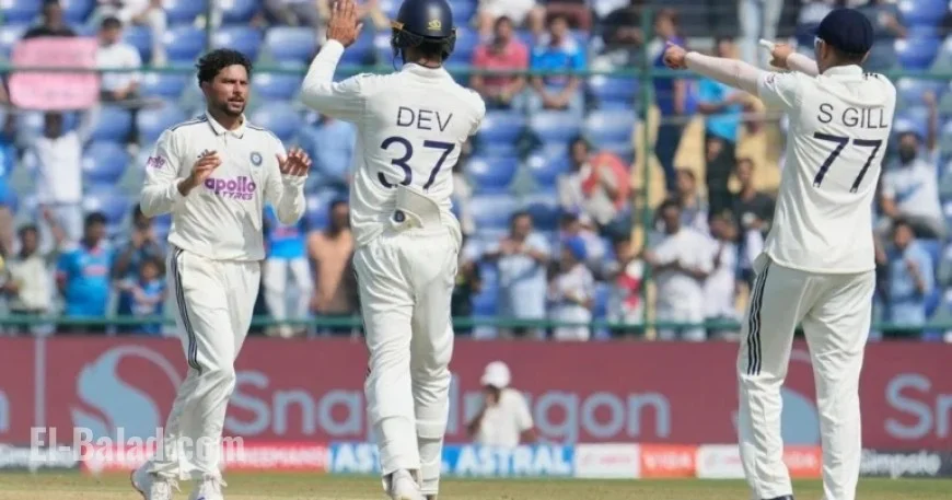 Kuldeep Yadav Claims 4 Wickets, Puts West Indies Near Follow-On in 2nd Test