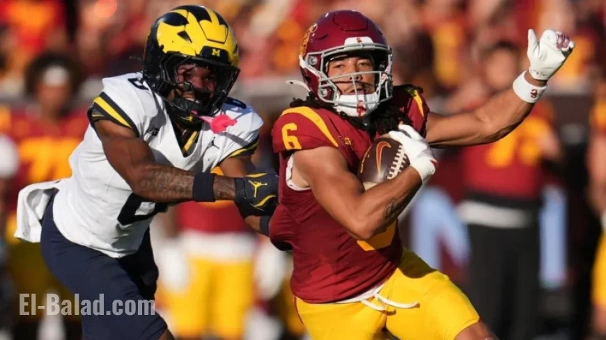 Walk-on RB King Miller Leads USC to 31-13 Win Over No. 15 Michigan