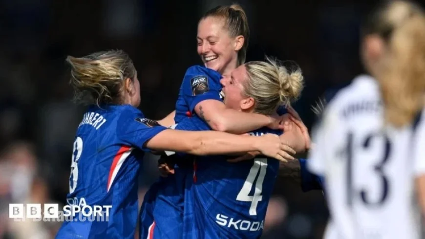 Keira Walsh Scores Her First Blues Goal, Securing Chelsea’s 1-0 Win Over Tottenham