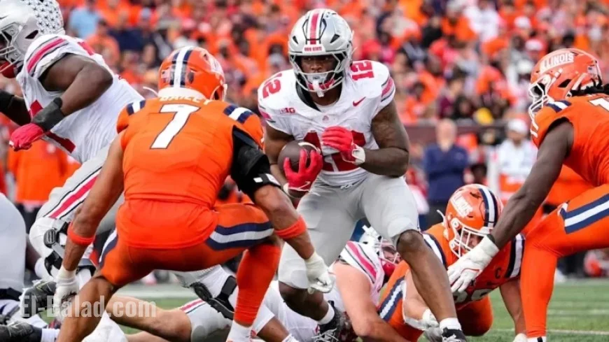 Ohio State Overpowers Illinois with 21 Points from 3 Turnovers