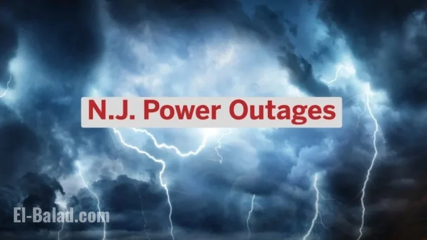 Nor’easter Leaves Thousands Without Power in New Jersey with High Winds, Rain