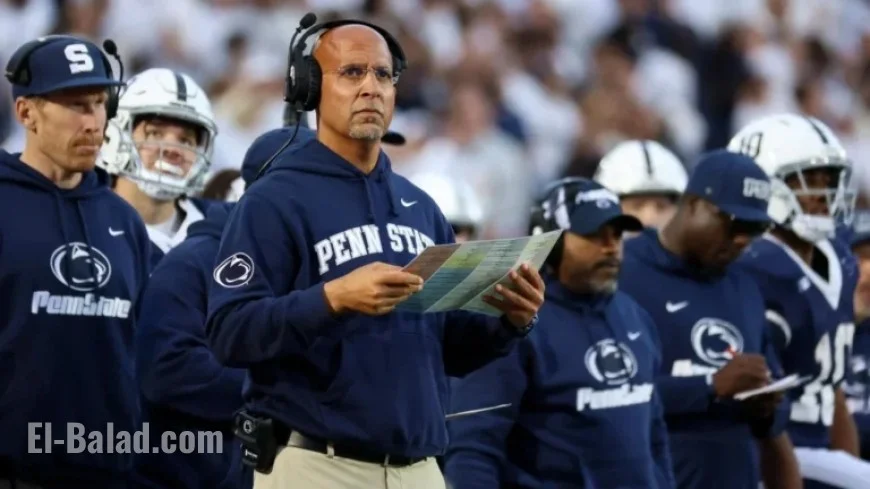 Penn State’s $48M Contract Buyout Sparks Talk on James Franklin’s Future