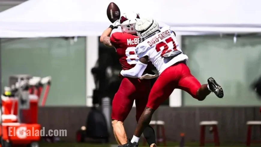 Cardinals Strengthen Defense by Training Against Trey McBride for Tyler Warren Match