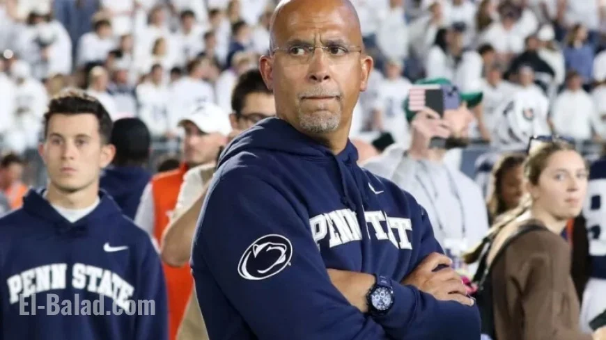 Penn State Dismisses Head Coach James Franklin After 12 Seasons