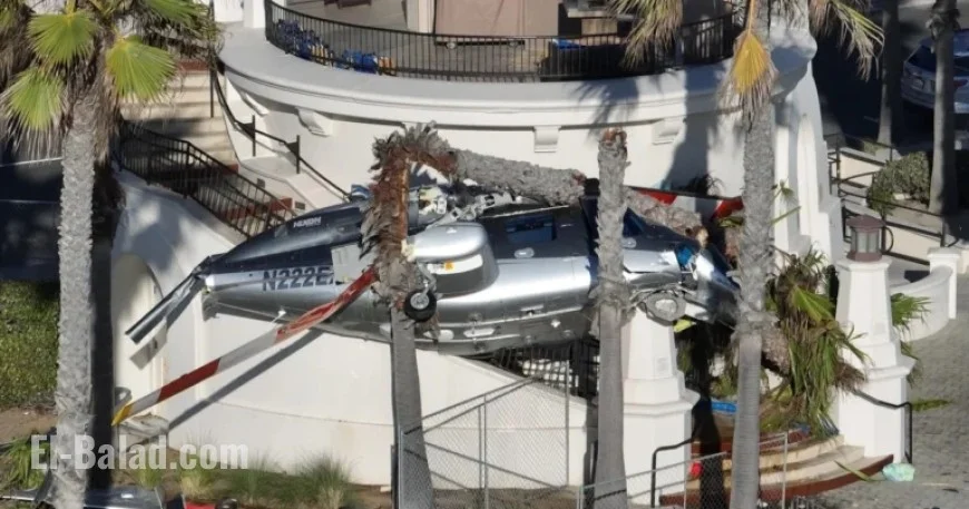 Helicopter Crashes in Huntington Beach, Captured Live on Social Media