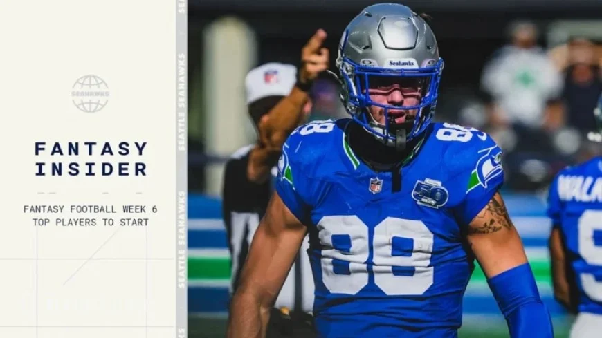 Top Fantasy Football Players to Start in Week 6, 2025