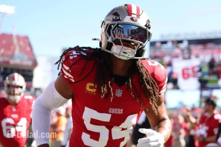 49ers Star Linebacker Fred Warner Exits Game with Ankle Injury