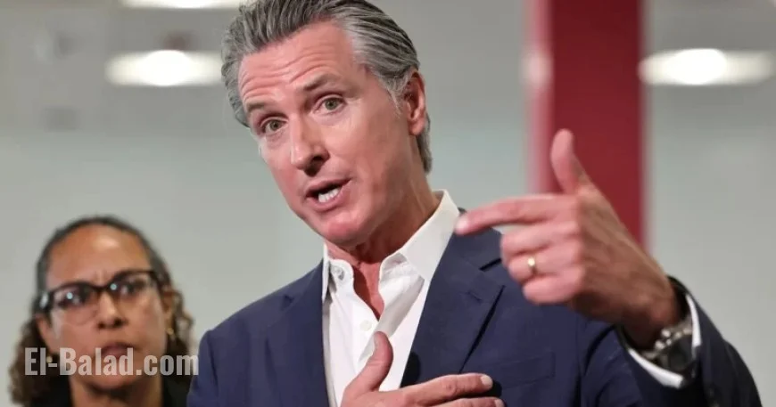 California Governor Newsom Criticizes Trump for Jan. 6 Oversight