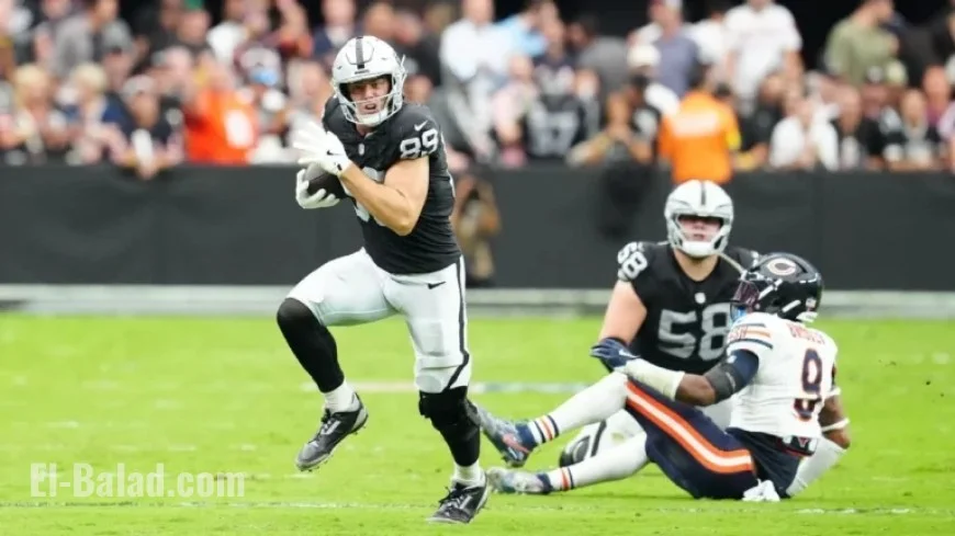 Raiders’ Bowers Misses Second Game Due to Knee Injury