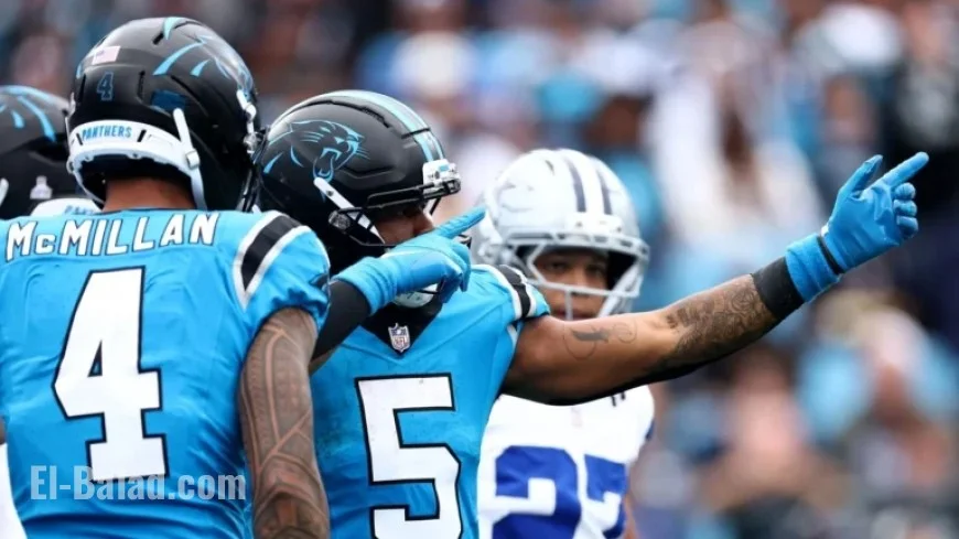 Rico Dowdle Leads Panthers to 30-27 Upset Over Cowboys