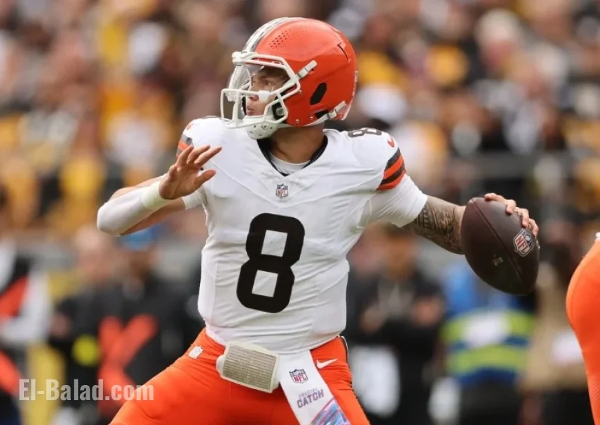 Browns’ QB Dillon Gabriel Struggles in 23-9 Loss to Steelers, Team Now 1-5