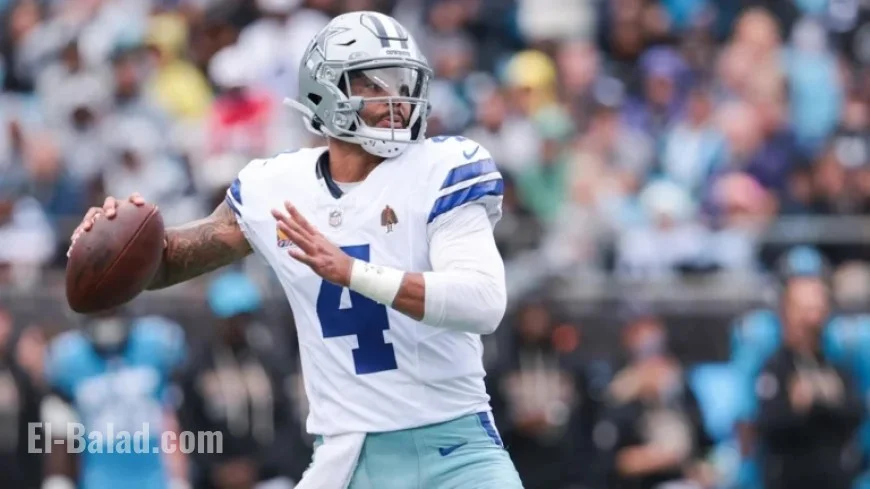 Dak Prescott Surpasses Troy Aikman in Key Career Stat Against Panthers
