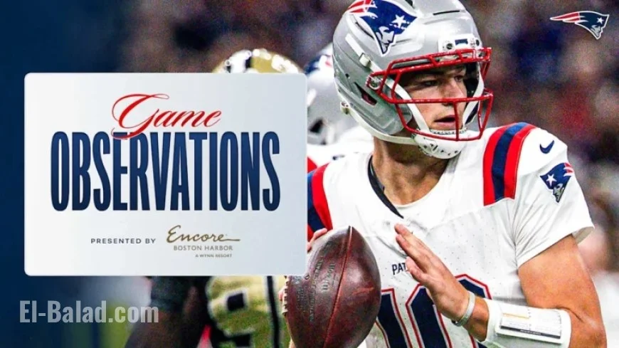Key Insights from Patriots’ Week 6 Victory Over Saints in New Orleans