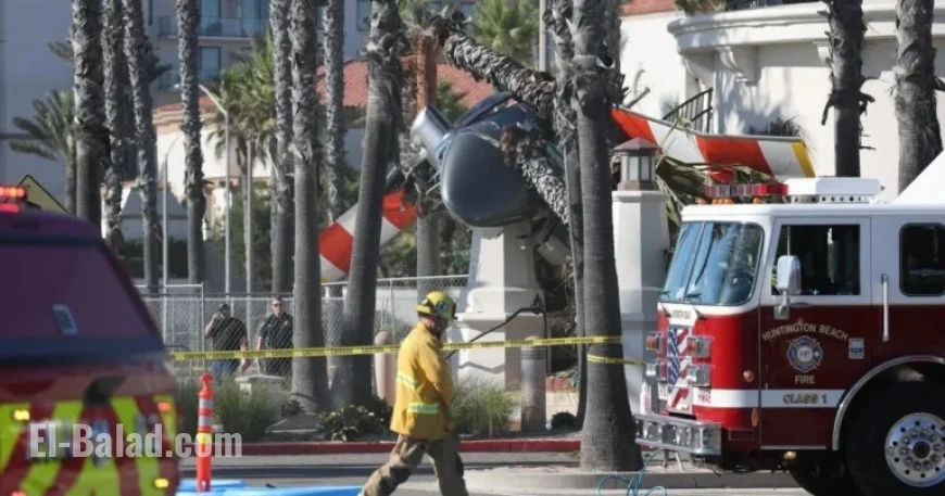 Helicopter Crash Near Huntington Beach Hotel Injures 5, Hospitalizes Them