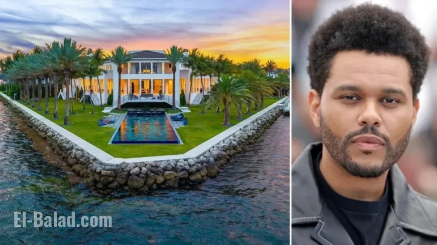 The Weeknd Sets Record with $54.9M Waterfront Mansion in Florida
