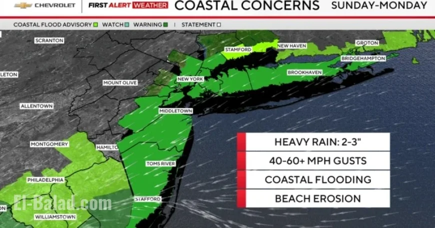 Nor’easter Prompts Emergency Declaration for NYC, Long Island, Westchester